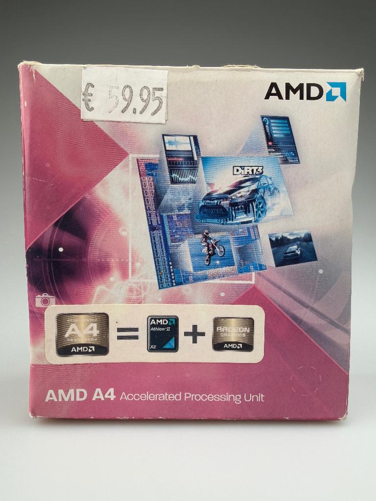 AMD A4 3400 – Ongebruikt, Lage Prijs, Computers en Software, Processors, Socket FM1, Nieuw, AMD A4, 2 tot 3 Ghz