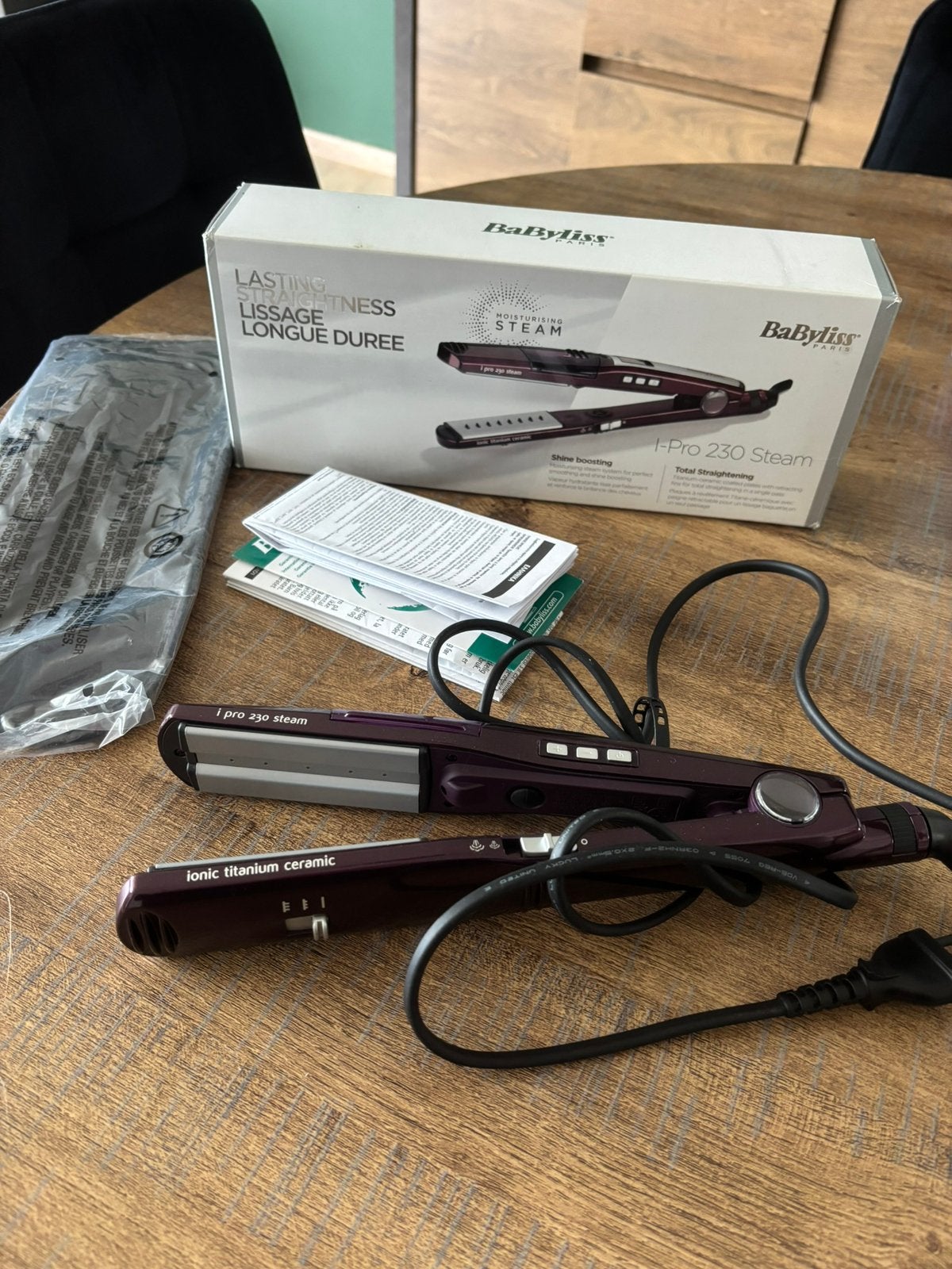 BaByliss i-Pro 230 Steam, Ophalen of Verzenden, Zo goed als nieuw