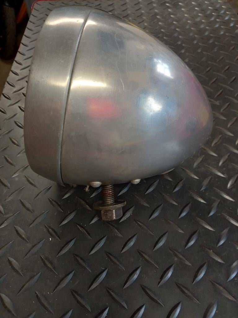Phare moto aluminium, Enlèvement ou Envoi