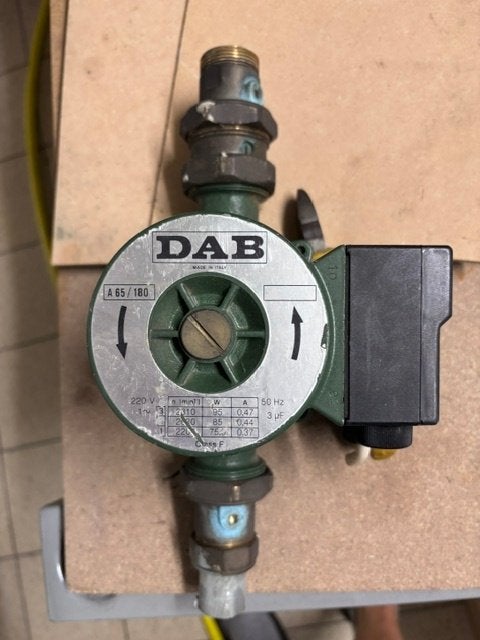 Circulatiepomp DAB, Doe-het-zelf en Bouw, Ophalen, Gebruikt