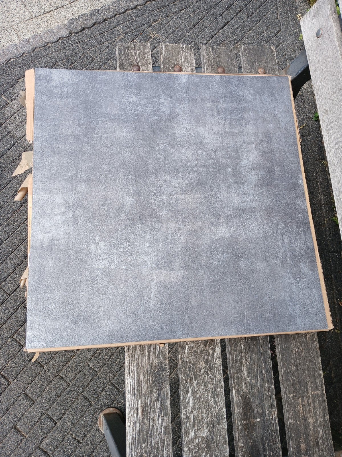 restes de carreaux PVC 6,7m2 aspect béton Gerflor, Enlèvement