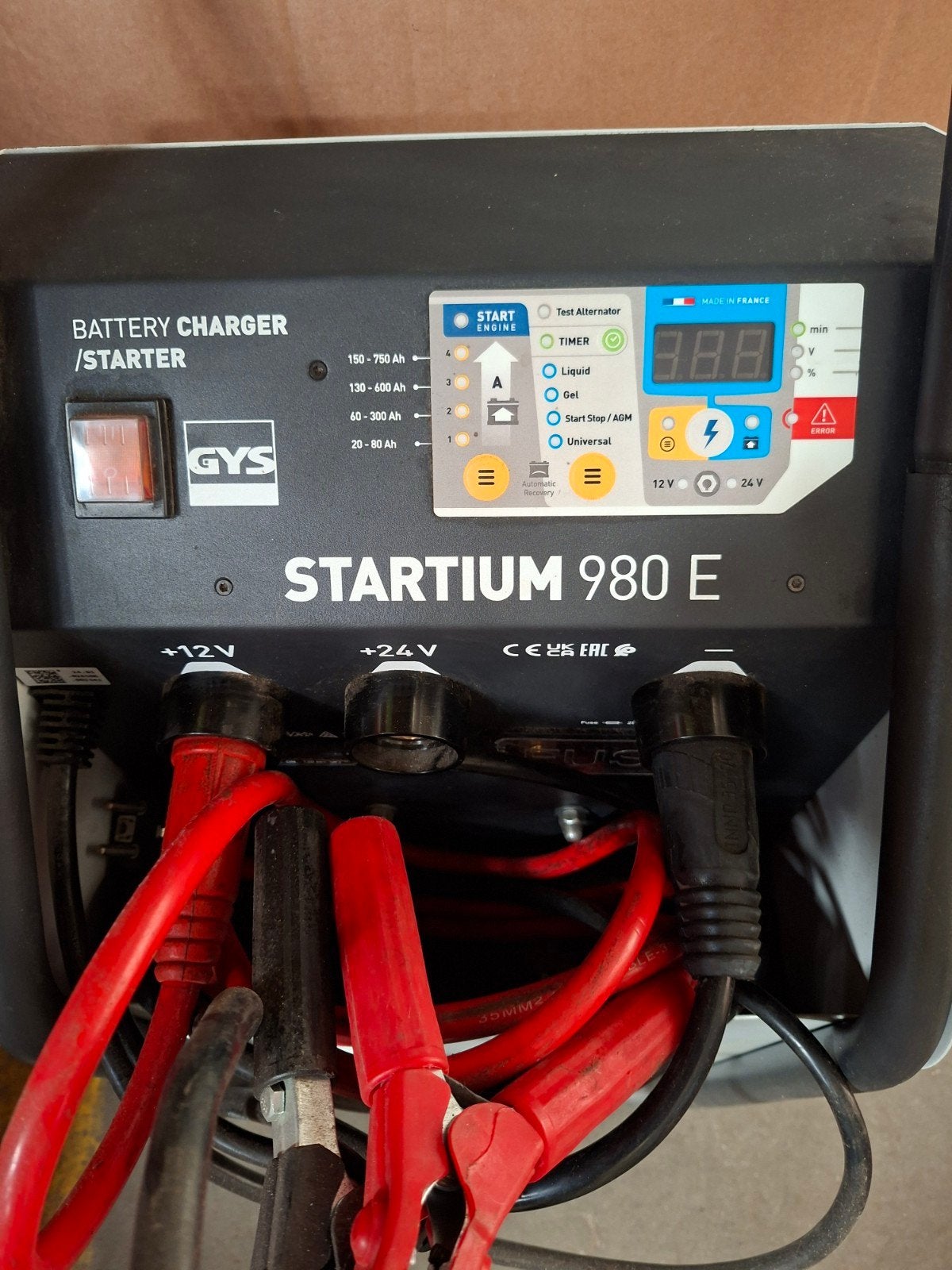Acculader 12-24Volt, Enlèvement
