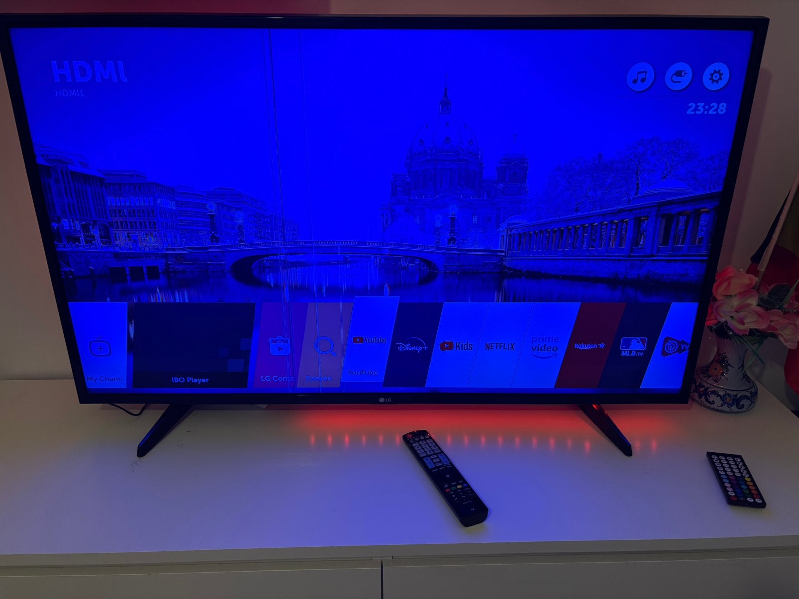 LG 49UH610V 49” 4K Ultra HD Smart TV, TV, Hi-fi & Vidéo, Enlèvement, Comme neuf, LG, Smart TV