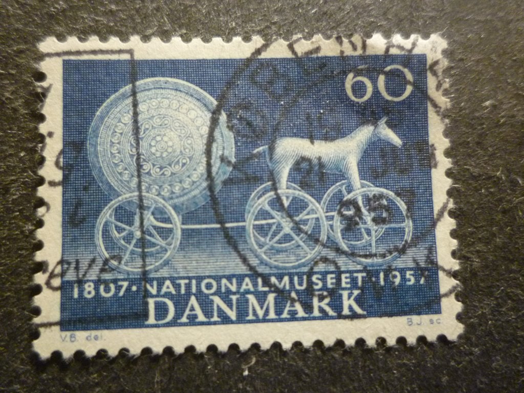 Denemarken/Danemark 1957 Mi 368(o) Gestempeld/Oblitéré, Timbres & Monnaies, Timbres | Europe | Scandinavie, Envoi, Danemark