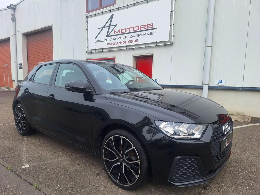 Audi A1 Sportback 25 TFSI Attraction Carplay/Android/Cruise, Auto's, Stof, Euro 6, 95 pk, Zwart