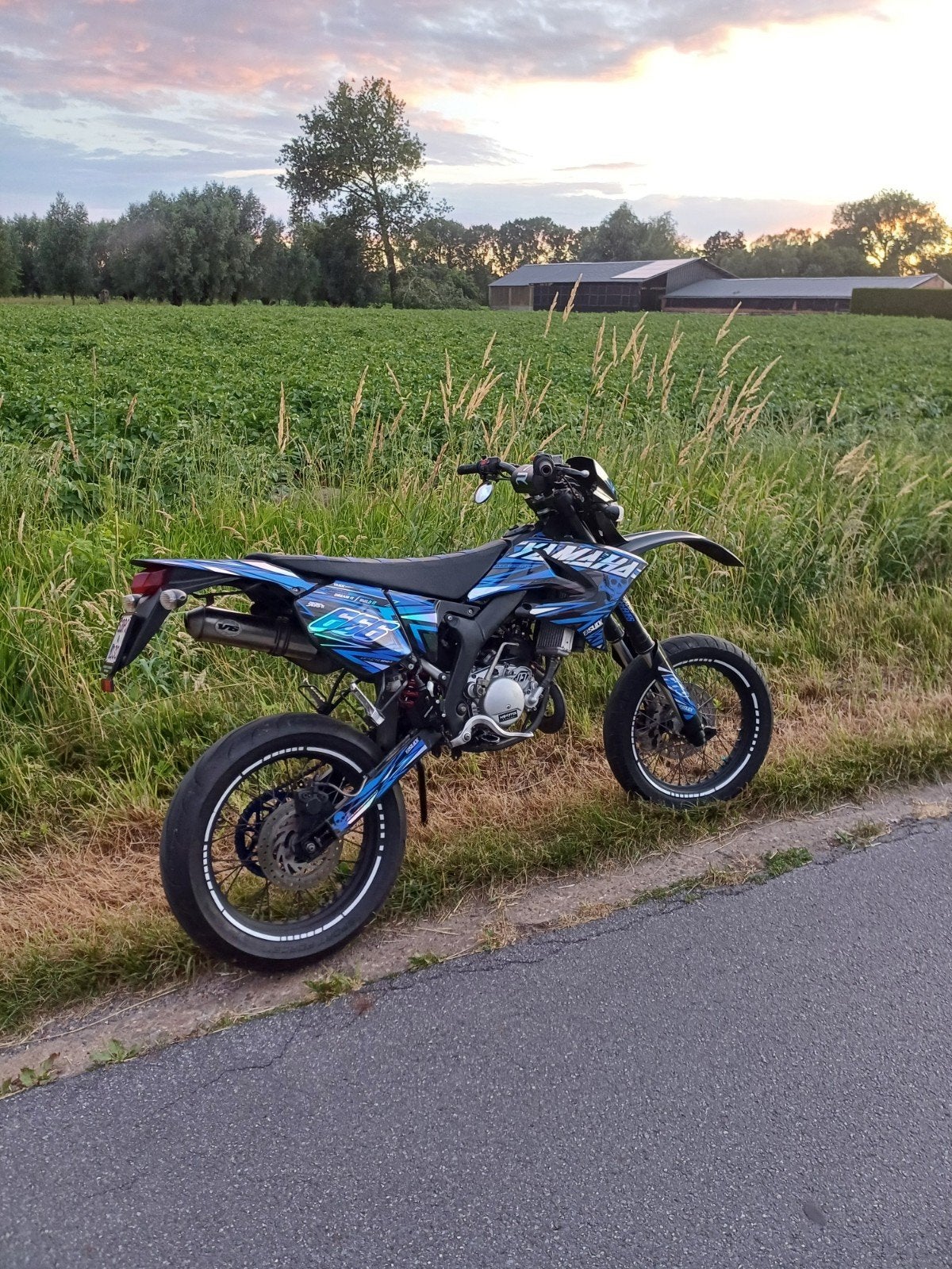 yamaha dt50 2010 te koop, Fietsen en Brommers, Brommers | Derbi, 6 versnellingen, Ophalen of Verzenden, 50 cc, Klasse B (45 km/u)