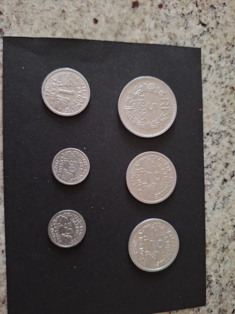 Franse munten, Postzegels en Munten, Ophalen of Verzenden
