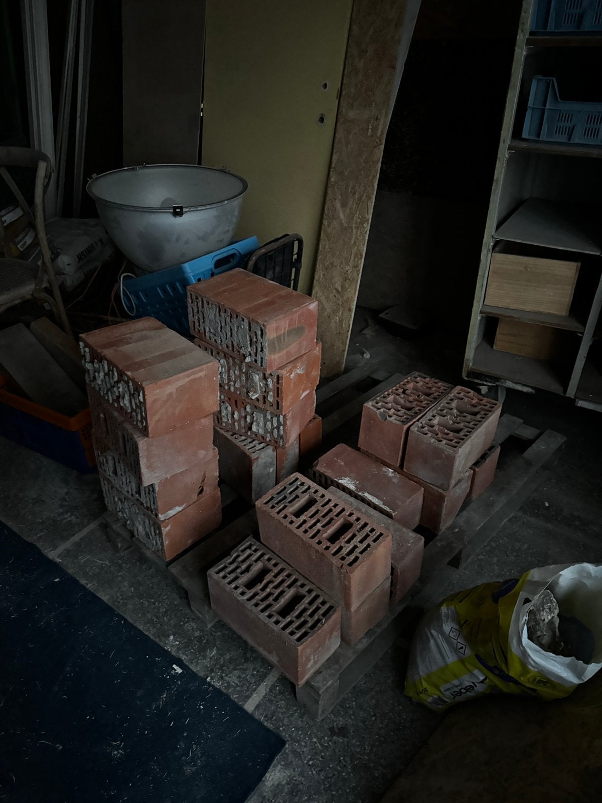 snelbouwstenen, Doe-het-zelf en Bouw, Metselstenen, Ophalen, Gebruikt, Bakstenen