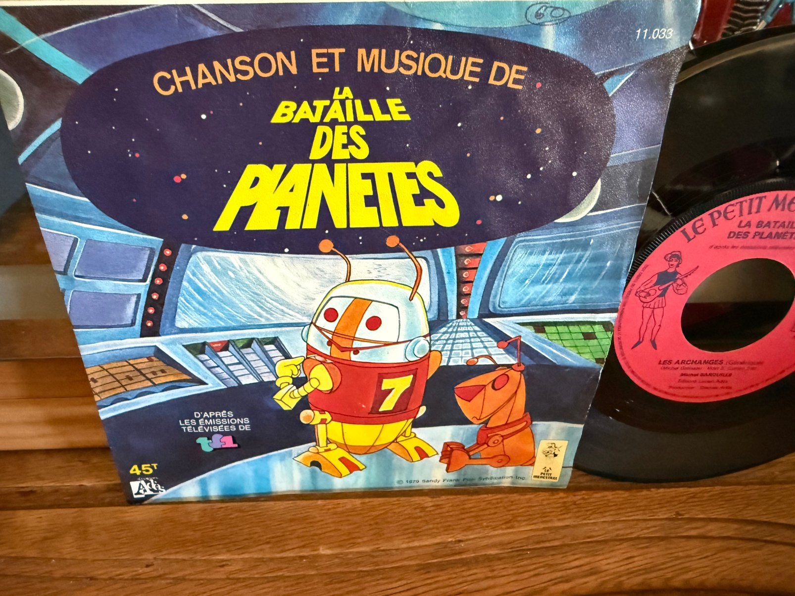 La Bataille Des Planetes, Originele persing, 7 inch, Ophalen of Verzenden, Zo goed als nieuw