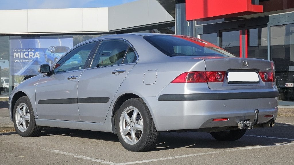 Honda Accord -2,0 Benzine -2005 -Automaat, Auto's, Automaat, 114 kW, Leder, Bedrijf