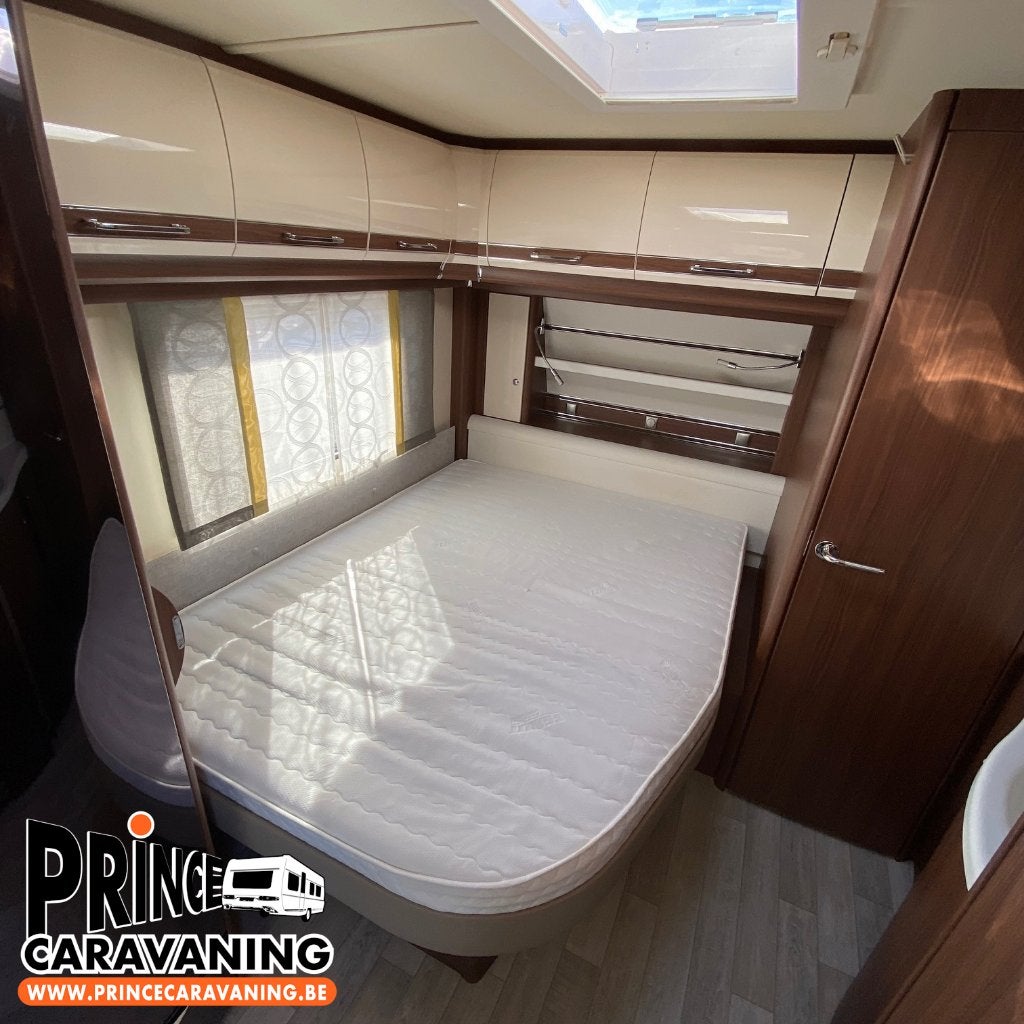 Fendt Opal 520 SFB 2017 - Prince Caravaning, Ringverwarming, Vast bed, 7 tot 8 meter, Bedrijf