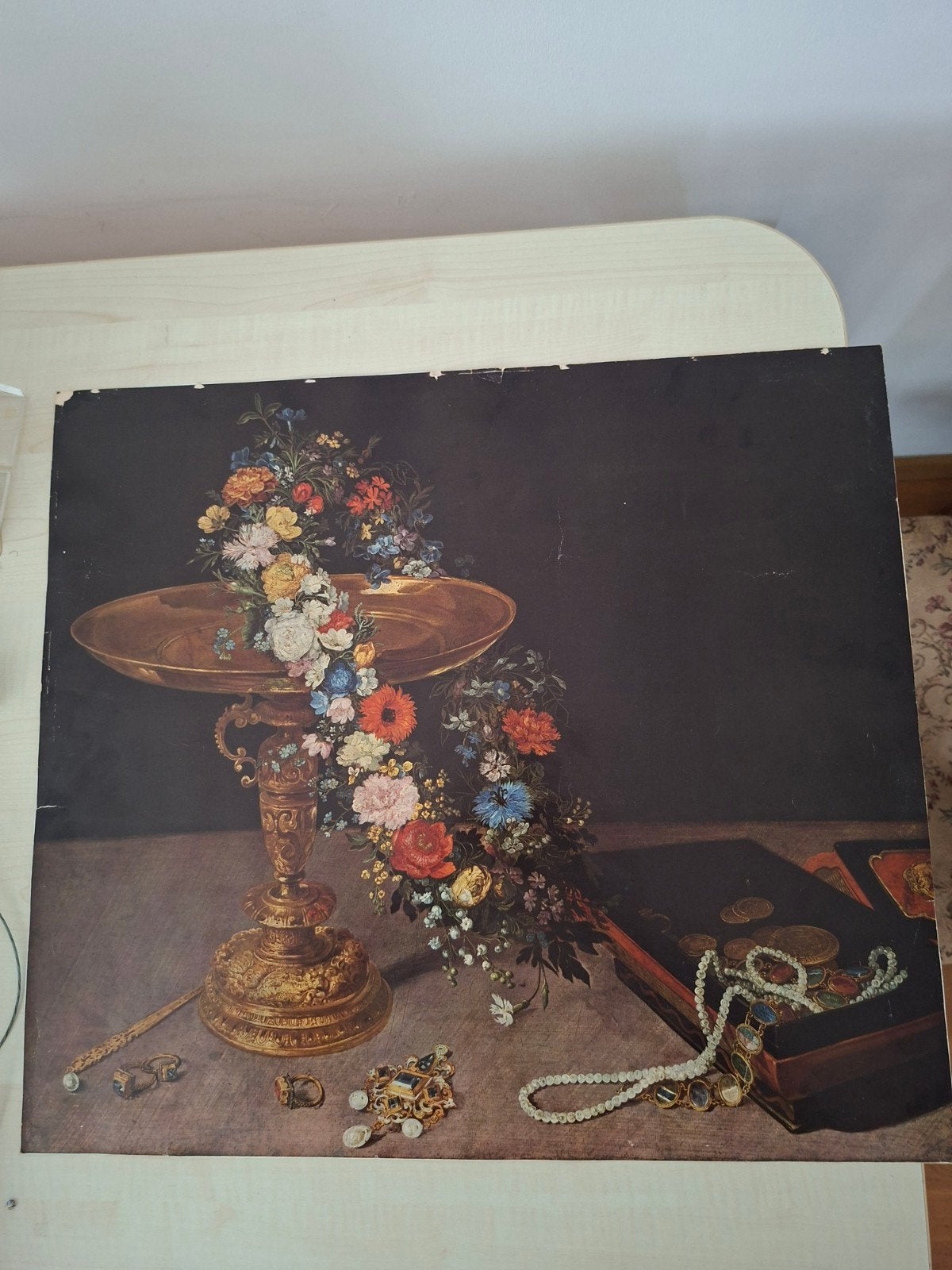 Vintage kunstposter Jan Brueghel de Oude. Editions Malvaux, Antiek en Kunst, Kunst | Schilderijen | Klassiek, Ophalen