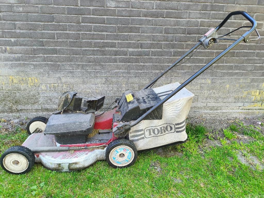 grasmaaier, Tuin en Terras, Ophalen, Gebruikt, Elektrische grasmaaier, 40 t/m 49 cm