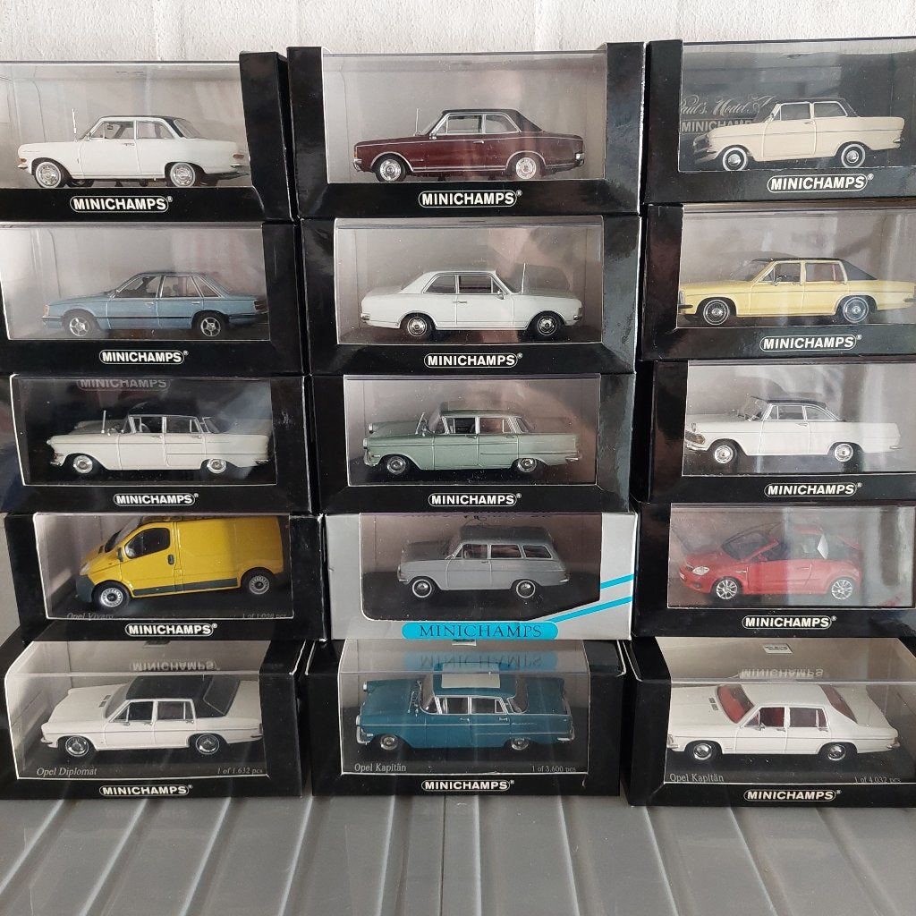 1/43 MINICHAMPS OPEL, Ophalen of Verzenden, Zo goed als nieuw, Auto, MiniChamps