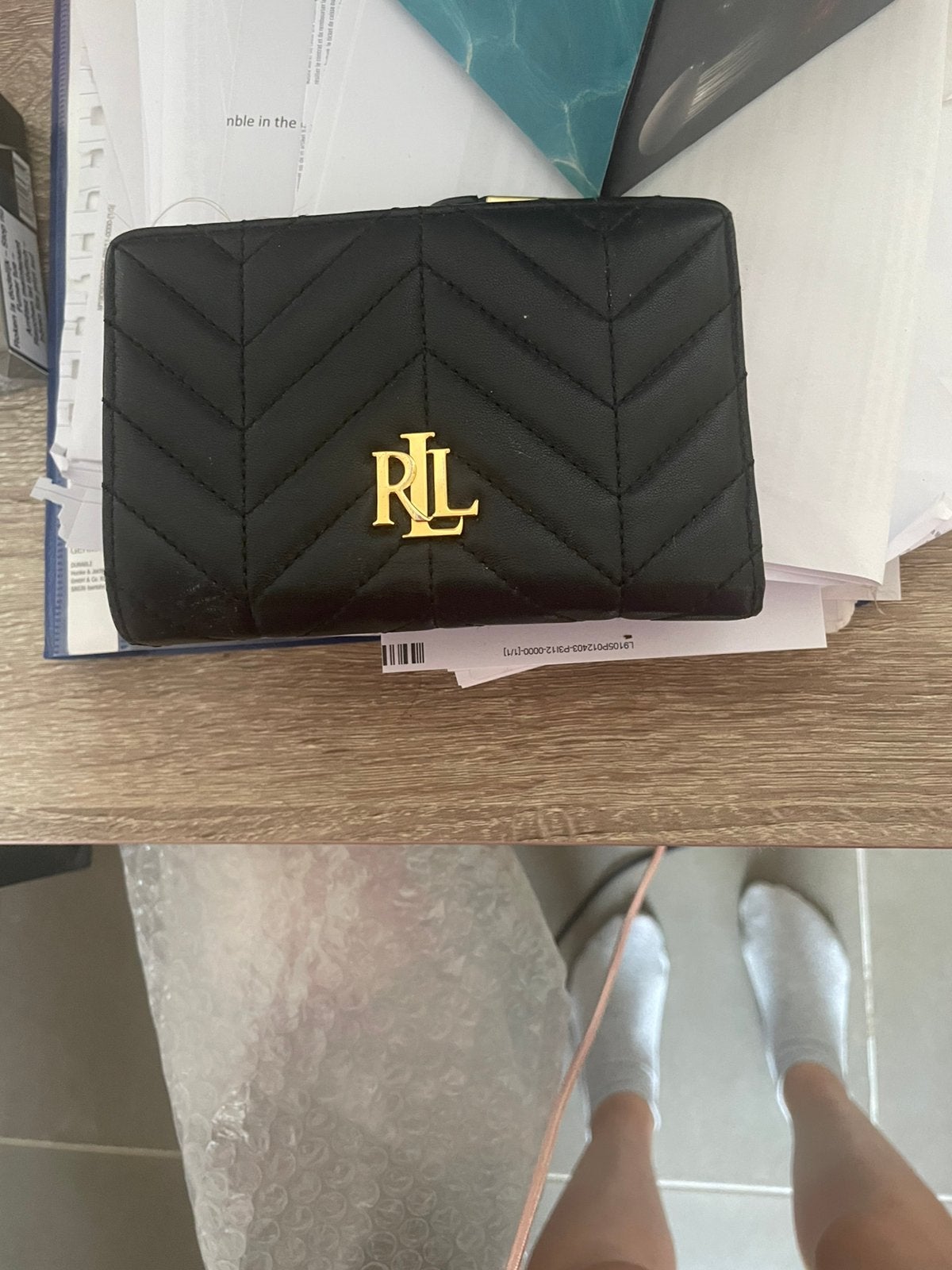lauren ralph lauren portemonnee, Handtassen en Accessoires, Portemonnees, Ophalen, Zo goed als nieuw