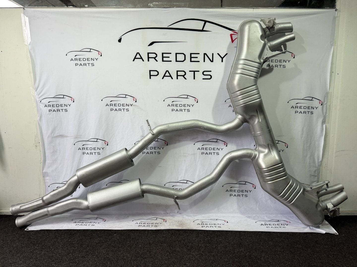 Mercedes S Coupe W217 S63 AMG Uitlaat Einddemper A2174900501, Gebruikt, -, Ophalen of Verzenden, -