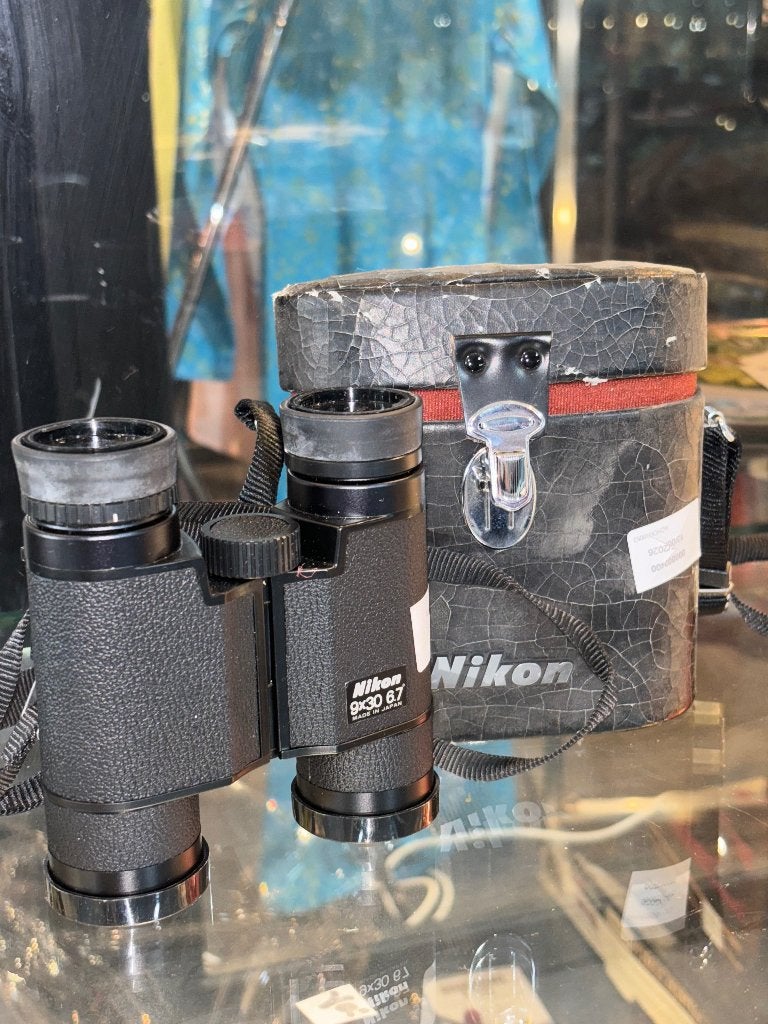 Jumelles Nikon 9x30 – Vintage avec étui d’origine, Utilisé, Nikon, Nikon, 8 à 12x