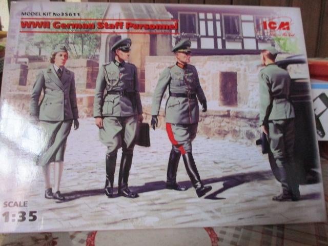 chapelle-model kit =officiers Allemands ww2 -1/35. (14.50E), Enlèvement ou Envoi, Neuf