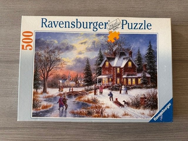 500e puzzle Ravensburger (n 2164a), Enlèvement ou Envoi, 500 à 1500 pièces, Utilisé, Puzzle