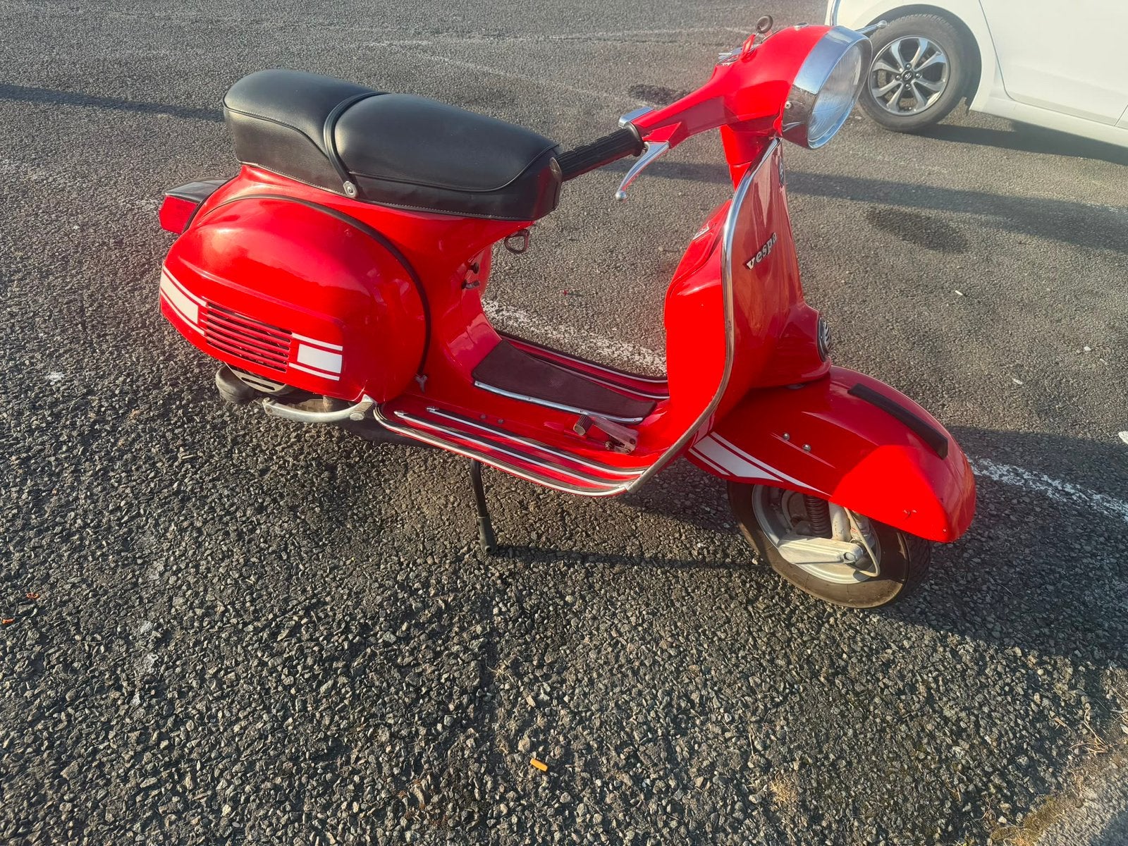 Vespa rally 200, Enlèvement, Comme neuf