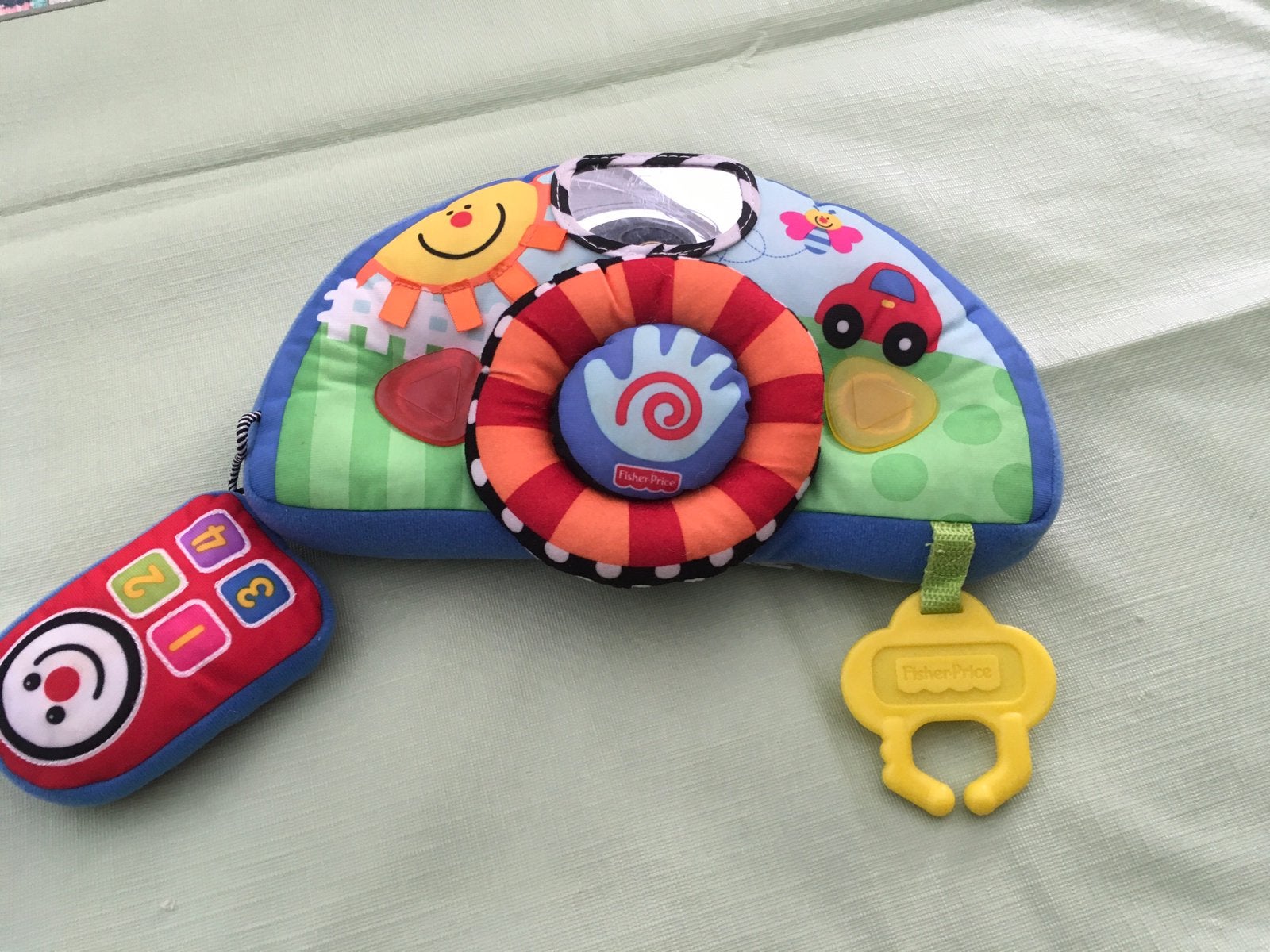 FISHER PRICE - babyspeelgoed, Ophalen, Zo goed als nieuw, Overige typen, Met geluid