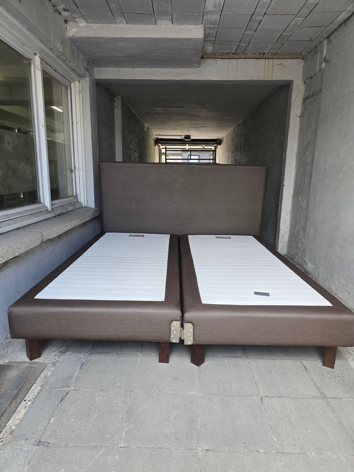 2 personen boxspring in uitstekende staat, Ophalen
