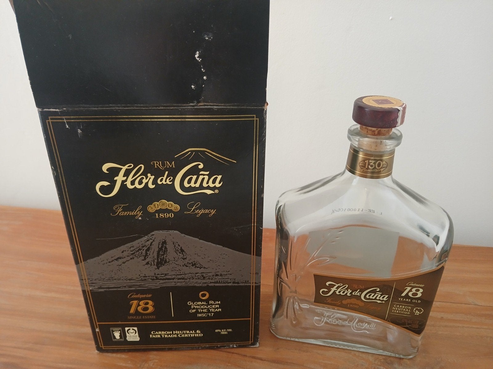 Collecyipm rum flor de cana fles, Verzamelen, Ophalen of Verzenden