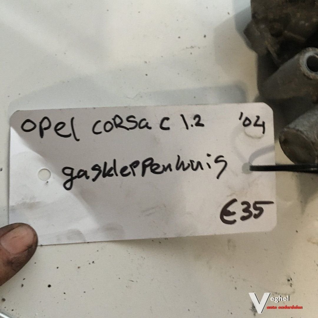 Opel Corsa C   1.2 2004  Gasklephuis, Gebruikt, -, -, Ophalen of Verzenden