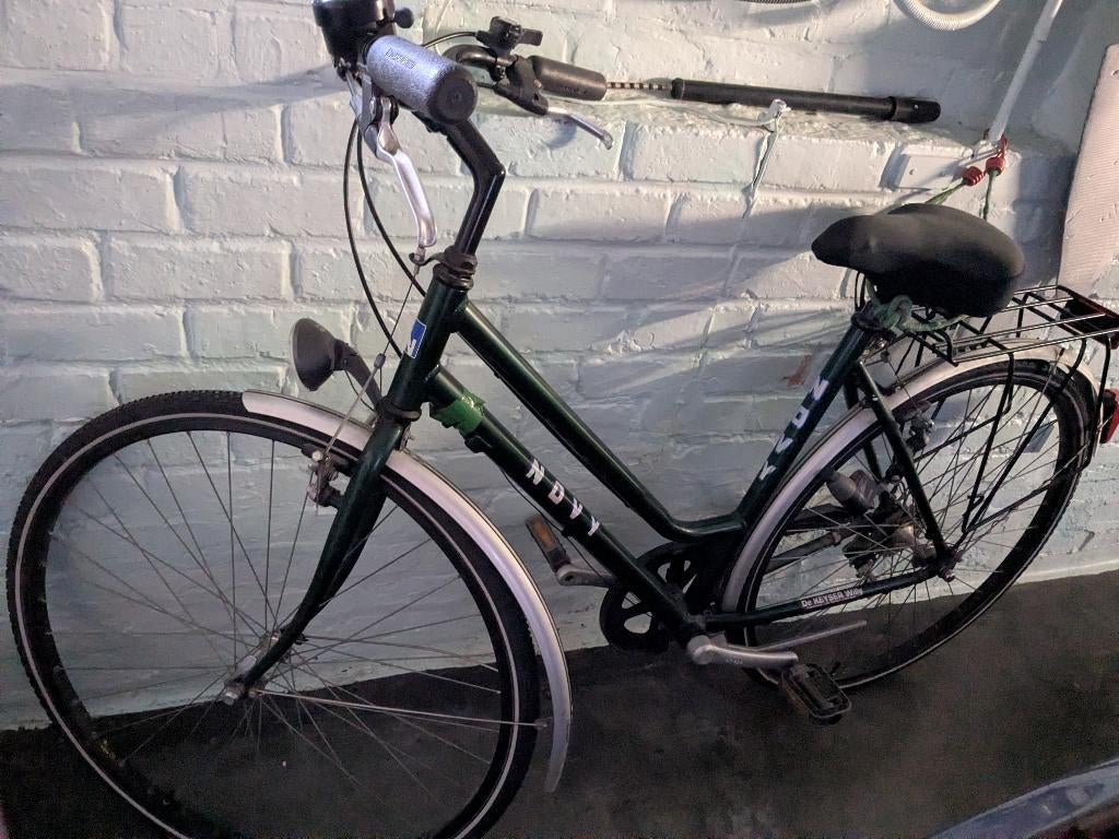 fiets 7 versnellingen, Vélos & Vélomoteurs, Vélos | Cruisers & Lowriders, Frein sur jante, Femmes, Aluminium, Comme neuf