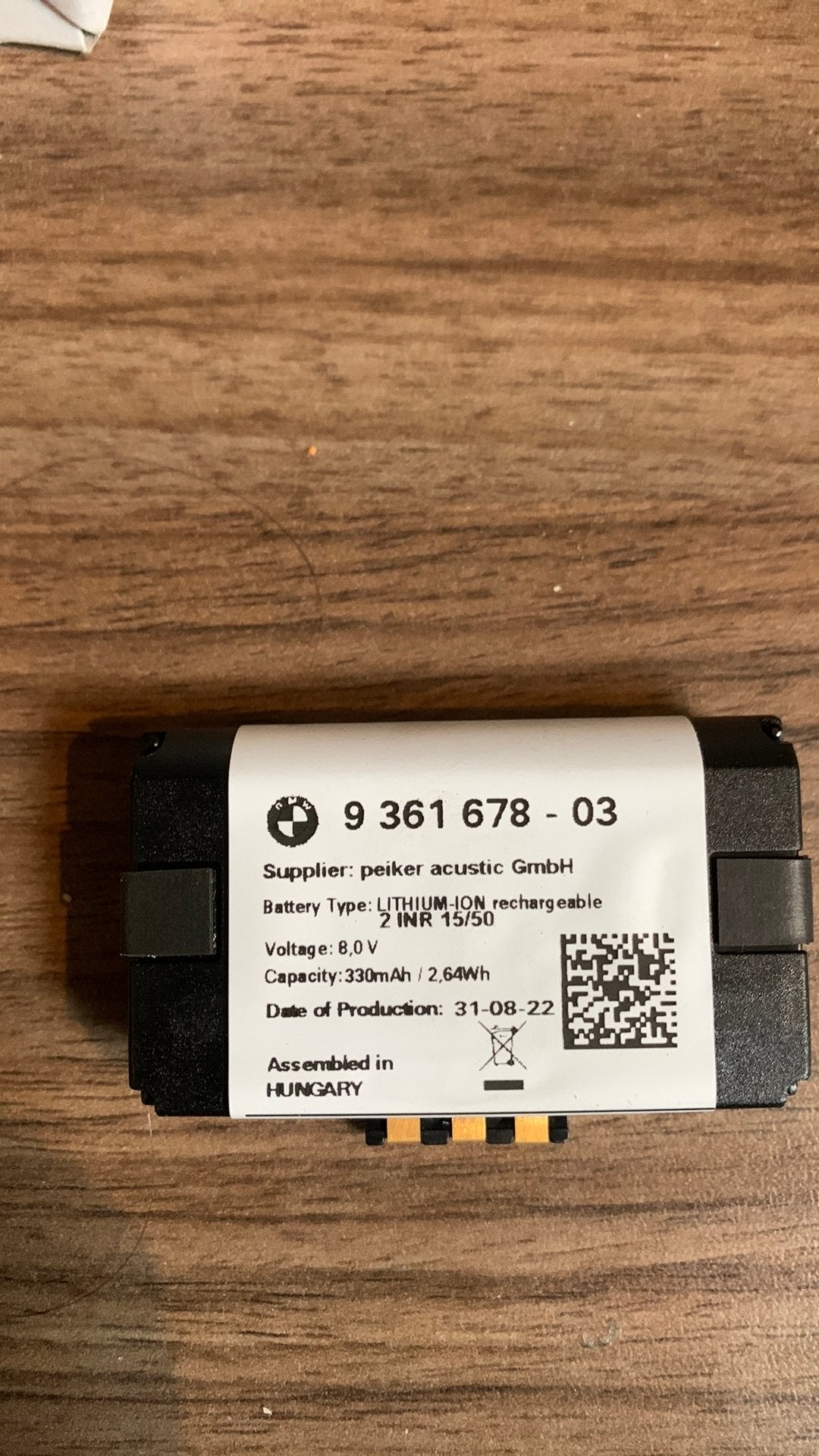 batterij tcb module bmw, Ophalen of Verzenden, Zo goed als nieuw