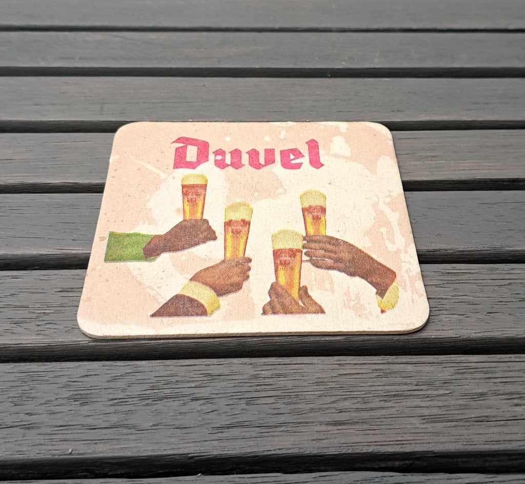 Feutrine Duvel, Enlèvement ou Envoi, Utilisé, Sous-bock, Duvel