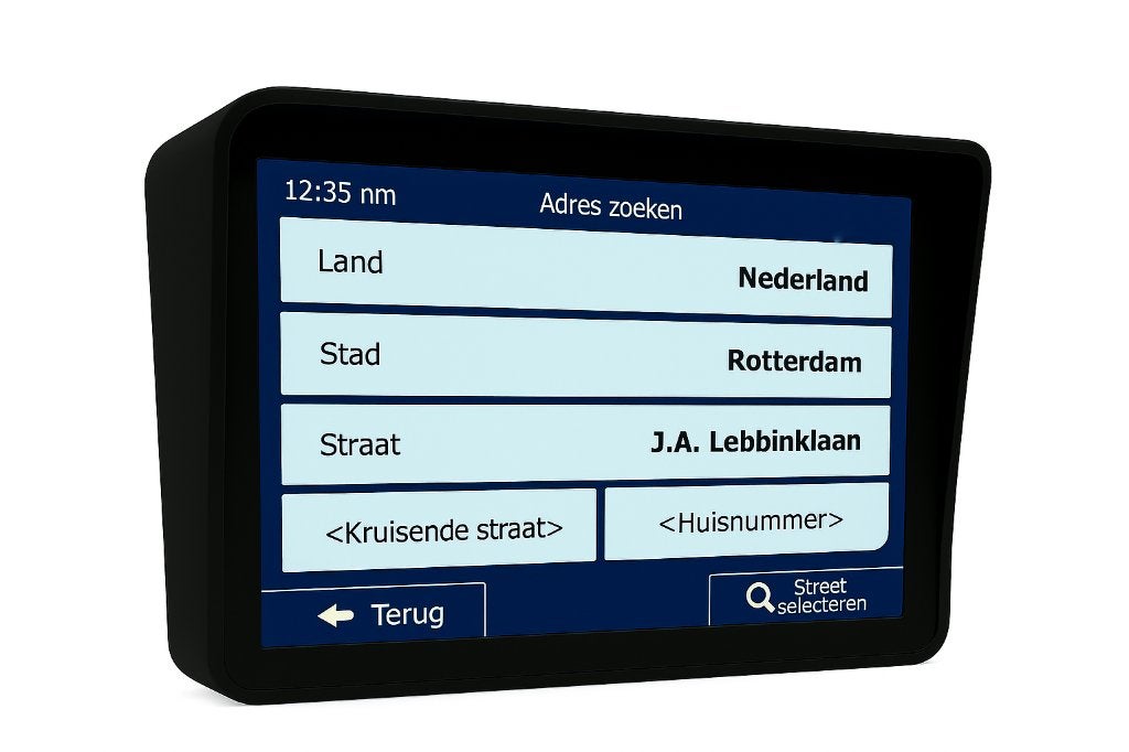 7 inch Caravan, Truck, Bus GPS Navigatie Vast Zonnescherm., Info@drktech.be, Oosterwennel 35 Genk, Nieuw, Ophalen of Verzenden