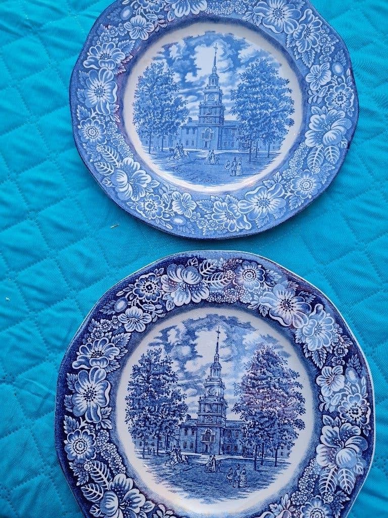 Keramische sierborden. Boch Royal Sphinx Mason's Ridgway, Antiek en Kunst, Ophalen