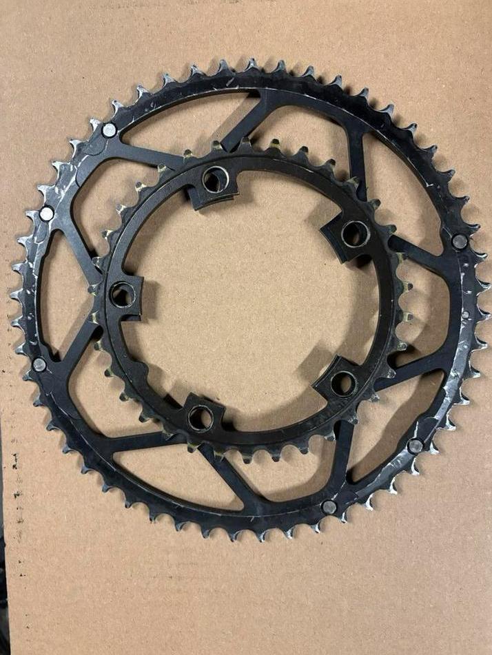 Plateaux STRONGLIGHT 52-34, Vélos & Vélomoteurs, Enlèvement, Comme neuf