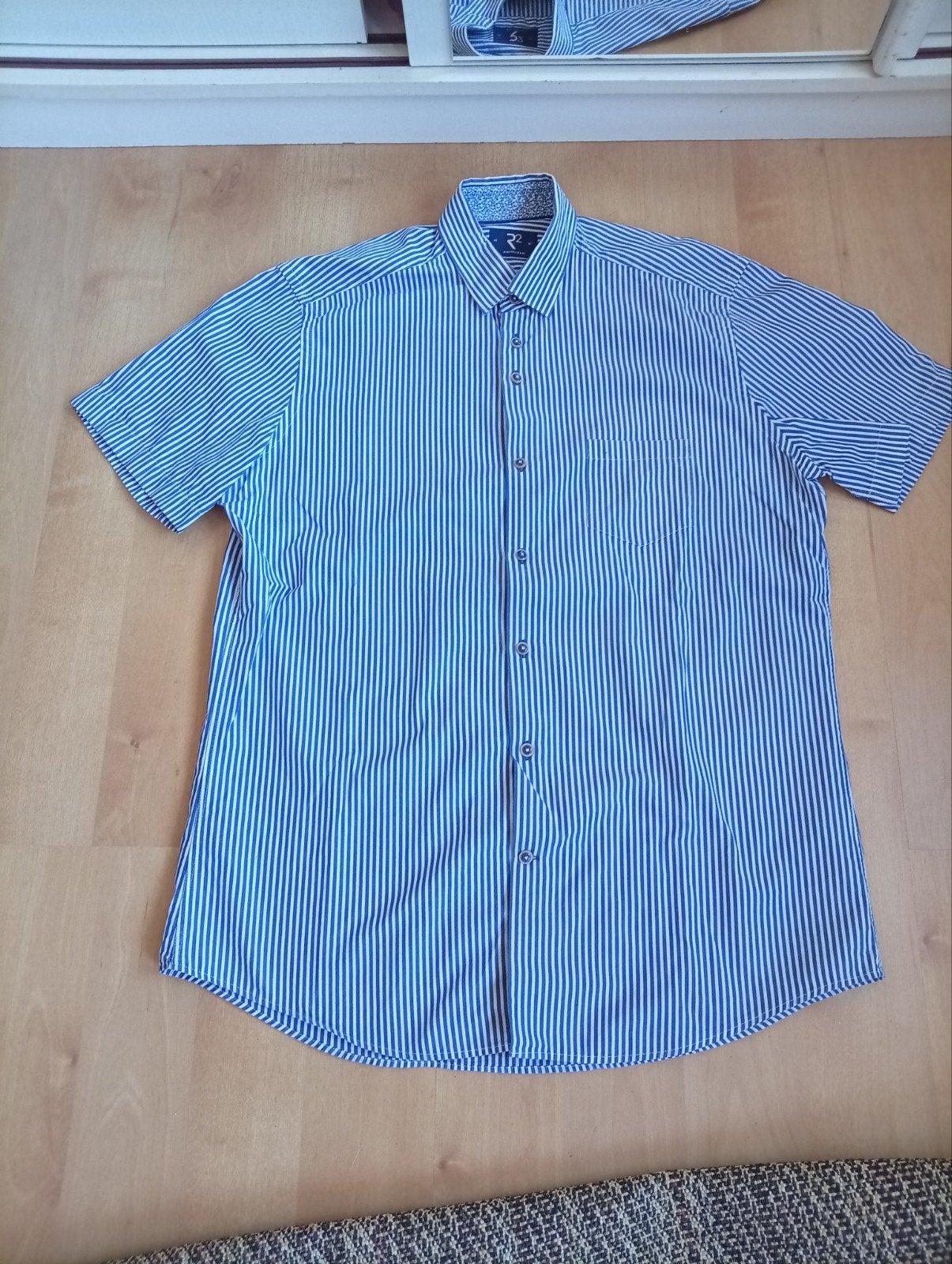 R2 Amsterdam overhemd nieuw, Kleding | Heren, Overhemden, Blauw, Nieuw, Ophalen of Verzenden, Halswijdte 41/42 (L)