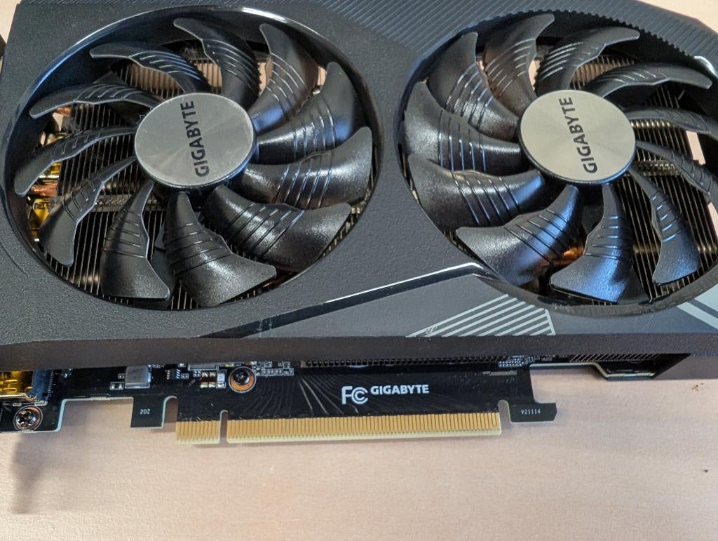 RTX 3060 ti Gigabyte windforce oc, GDDR6, Comme neuf, HDMI, Nvidia