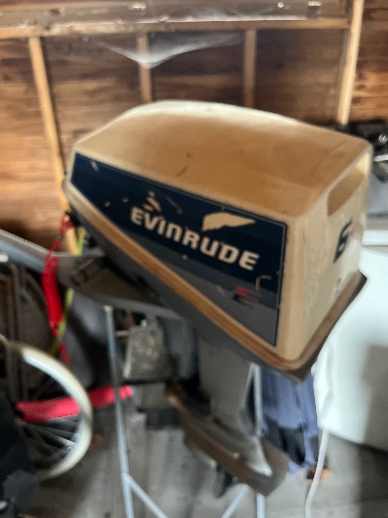 Buitenboordmotor Evinrude, Ophalen, Gebruikt, Minder dan 5 pk, Diesel