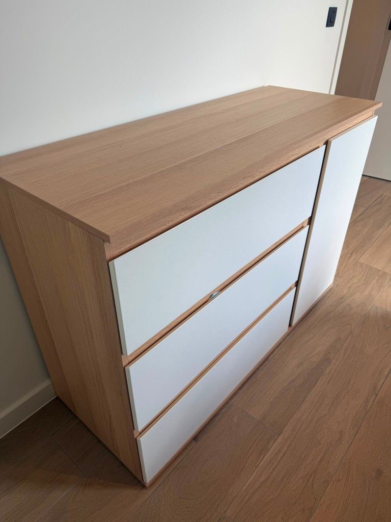 Kinderkamer set CHILDHOME, Ophalen, Zo goed als nieuw, Opbergmeubel, Wit