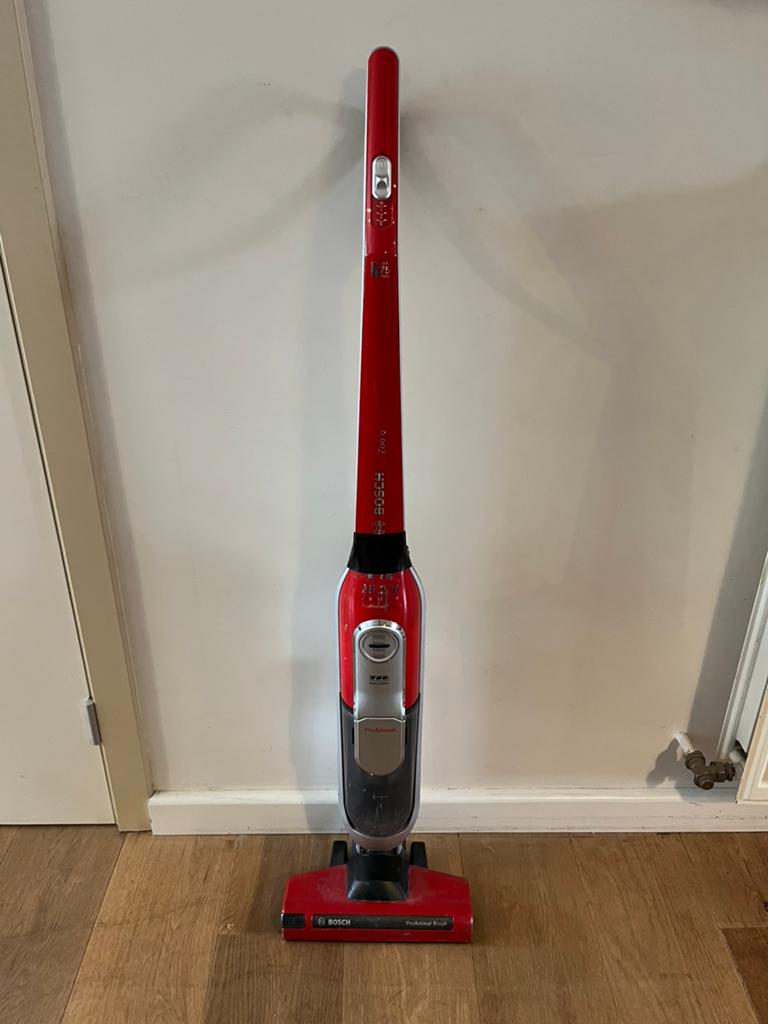 Steelstofzuiger Bosch Pro animal 25.2V (gratis), Ophalen, Gebruikt, Steelstofzuiger, Bosch