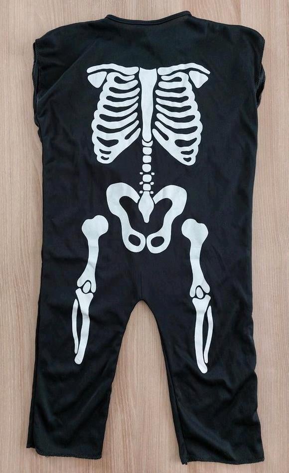 VERKLEEDPAK SKELET - CARNAVAL/HALLOWEEN, Ophalen of Verzenden, Zo goed als nieuw