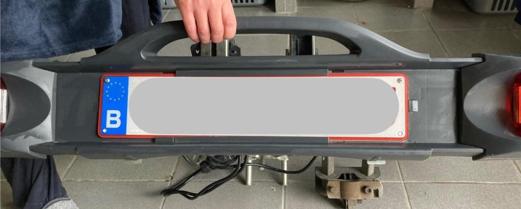 Fietsdrager, Enlèvement, 2 vélos, Comme neuf, Support d'attelage