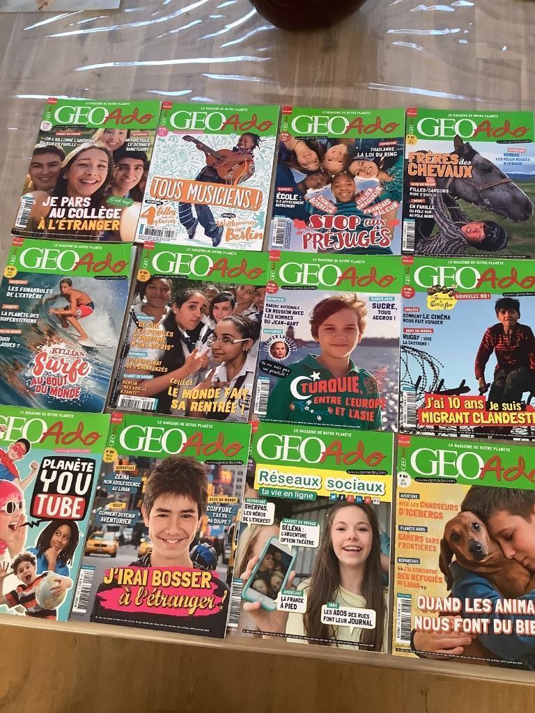Revues Geo Ado, Enlèvement, Utilisé, Autres types