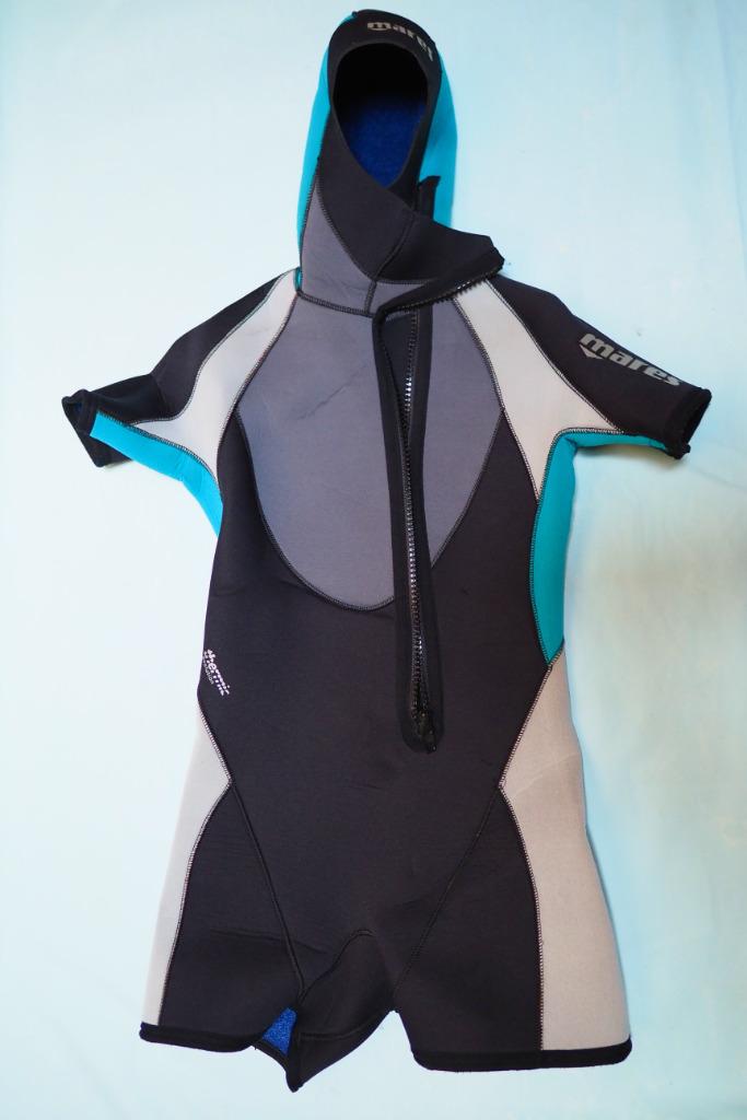 Duikjumpsuit voor dames met capuchon van 5 mm, Ophalen of Verzenden, Gebruikt, Duikpak
