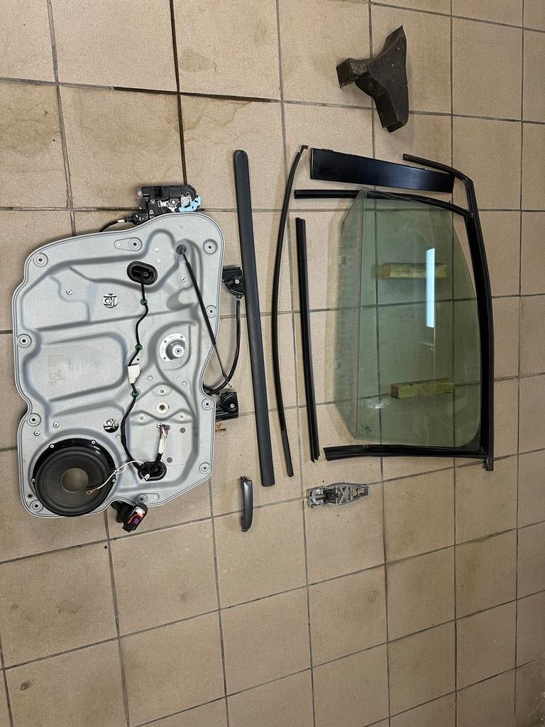 Ruit vw caddy, Ophalen