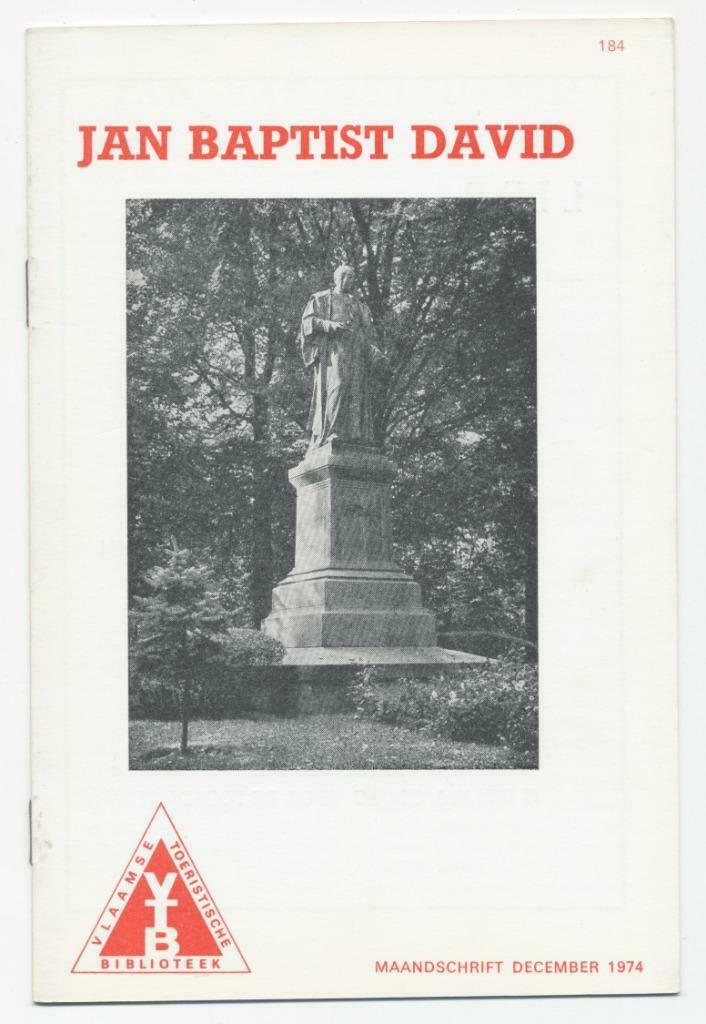 VTB - Jan Baptist David - VTB 1974, Ophalen of Verzenden, 20e eeuw of later, Gelezen