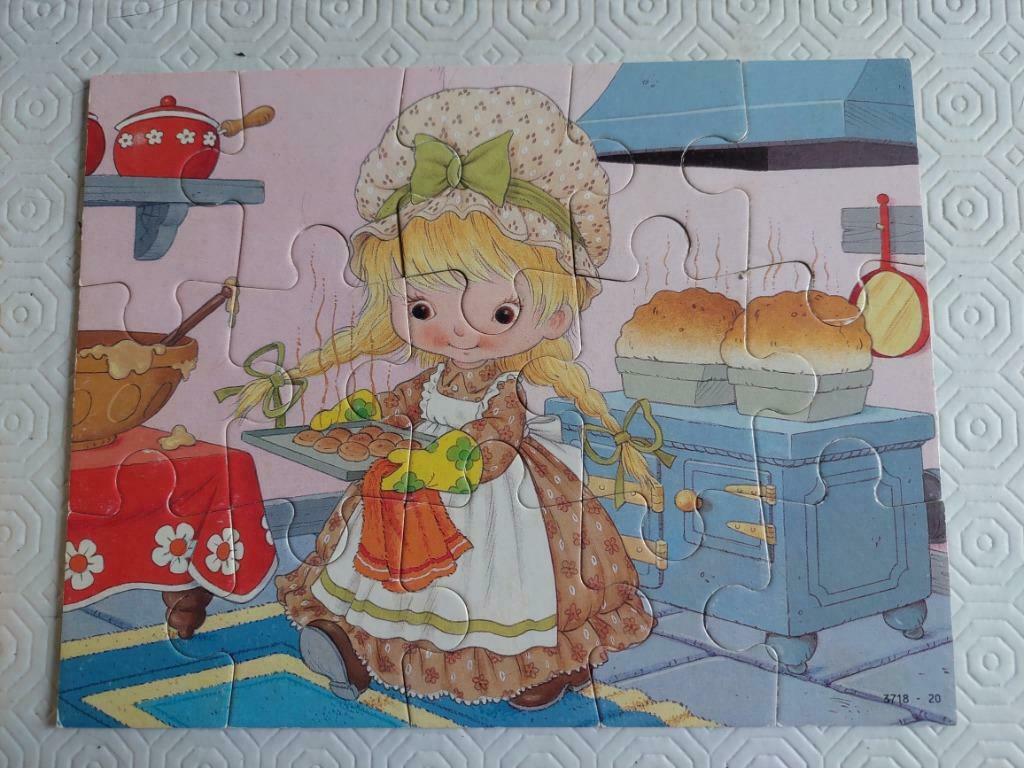 Puzzle MB "Makers Things" 15 pièces Vintage, Ophalen of Verzenden, Minder dan 500 stukjes, Gebruikt, Legpuzzel