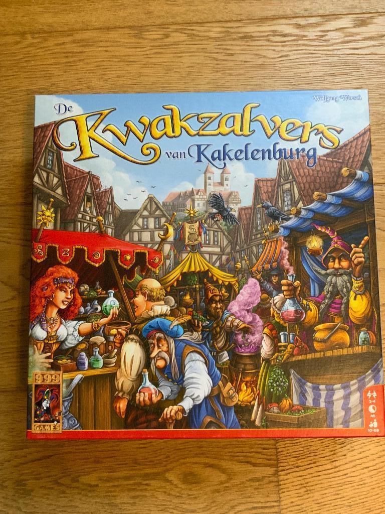 Kwakzalvers van Kakelenburg, Een of twee spelers, Ophalen of Verzenden, Zo goed als nieuw, 999 Games