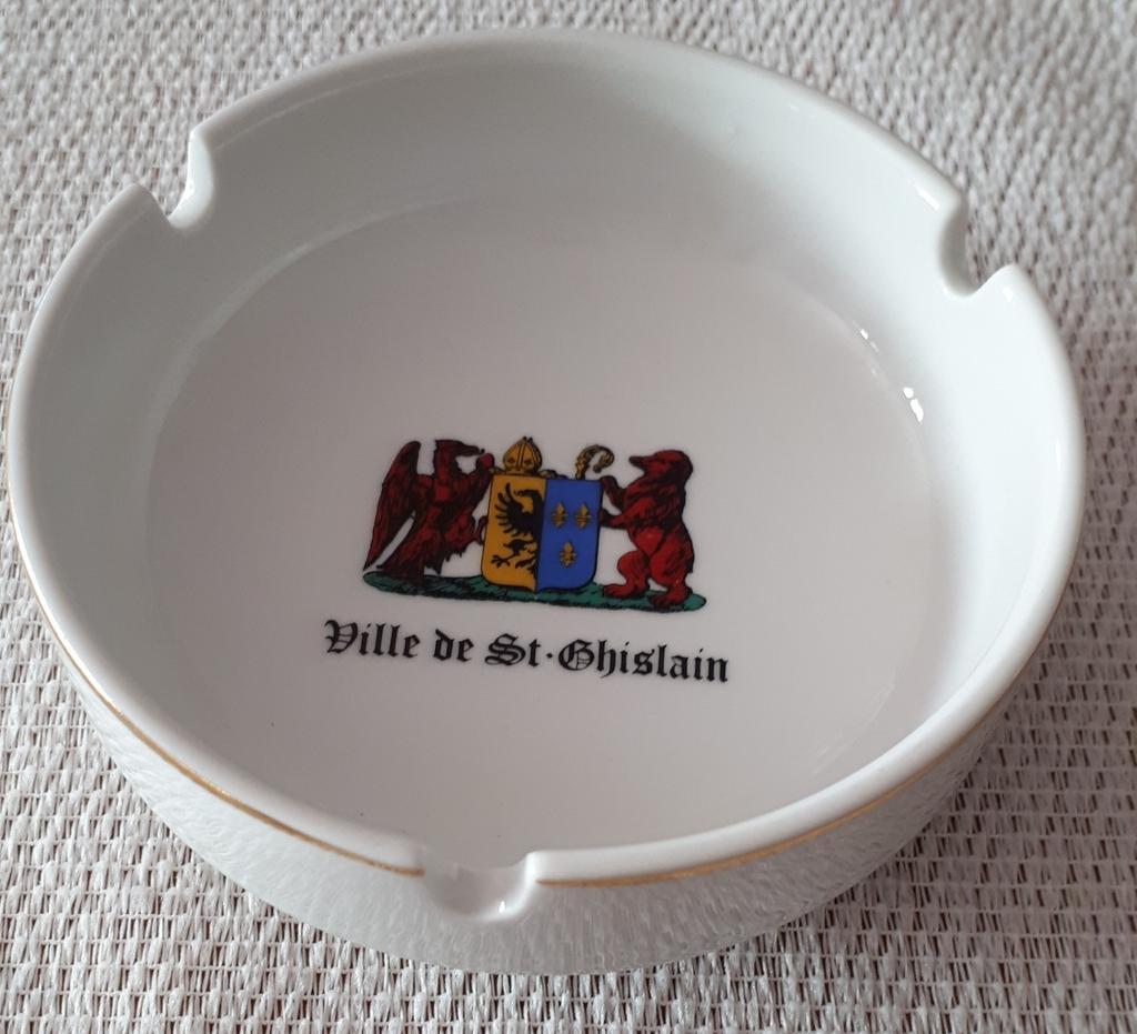 Cendrier ville de st Ghislain vieux baudour, Antiek en Kunst, Ophalen of Verzenden