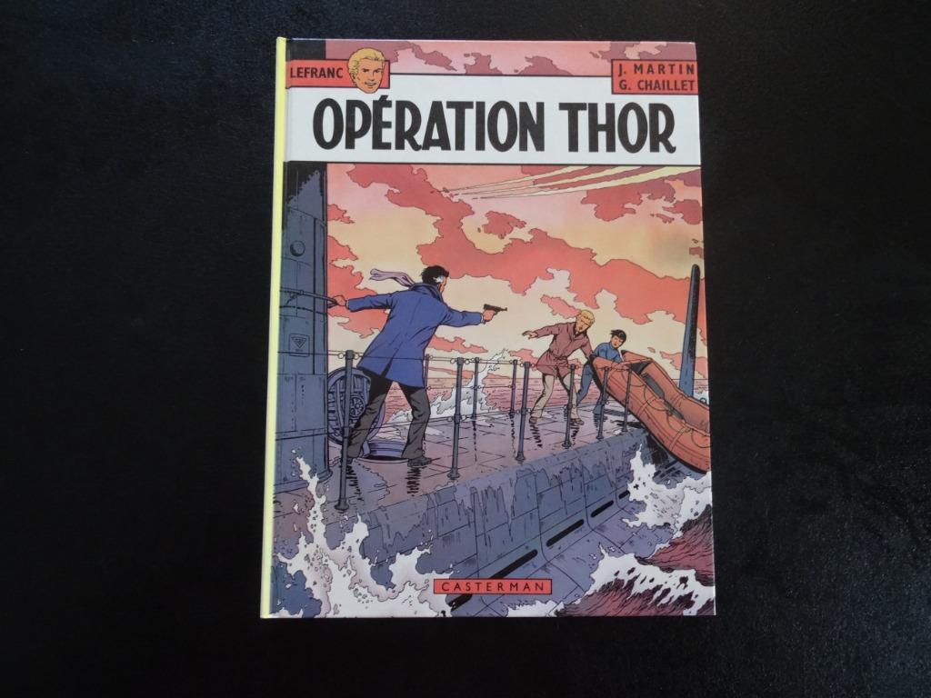 Lefranc - T6 EO - J Martin, Livres, Enlèvement ou Envoi, Une BD, Jacques Martin, Utilisé