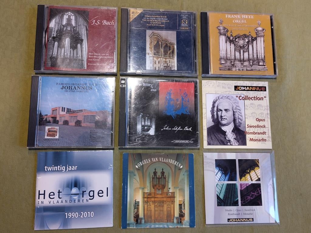 CD, musique pour orgue, Bach, et al., CD & DVD, CD | Instrumental, Enlèvement ou Envoi, Utilisé